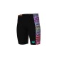 BOY'S ARENA ONDULATION SWIM JAMMER BLACK MULTI VIOLET