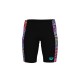 BOY'S ARENA ONDULATION SWIM JAMMER BLACK MULTI VIOLET