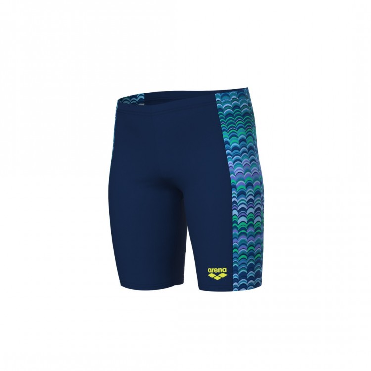 BOY'S ARENA ONDULATION SWIM JAMMER NAVY MULTI NAVY