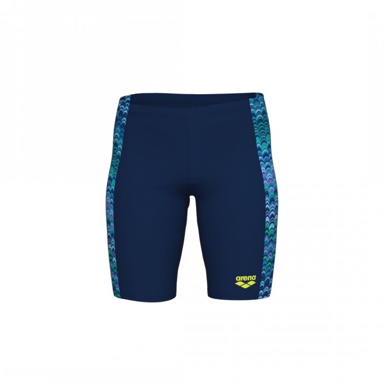 BOY'S ARENA ONDULATION SWIM JAMMER NAVY MULTI NAVY