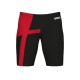 MEN'S ARENA DIAMOND SWIM JAMMER BLACK RED