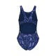 GIRL'S ARENA ESCAPE SWIMSUIT SWIM TECH L NAVY TEAM NAVY