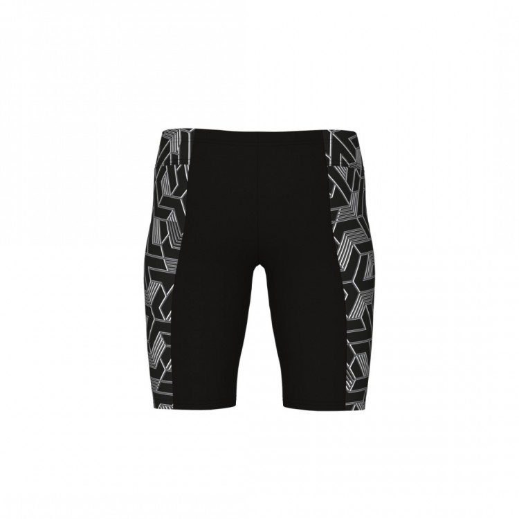 BOY'S ARENA ESCAPE SWIM JAMMER BLACK TEAM BLACK