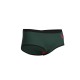 MENS ARENA ONE LOW WAIST SHORT BIG LOGO DARK SAGE BLACK