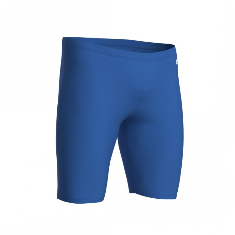 MENS TEAM SWIM JAMMER SOLID ROYAL WHITE