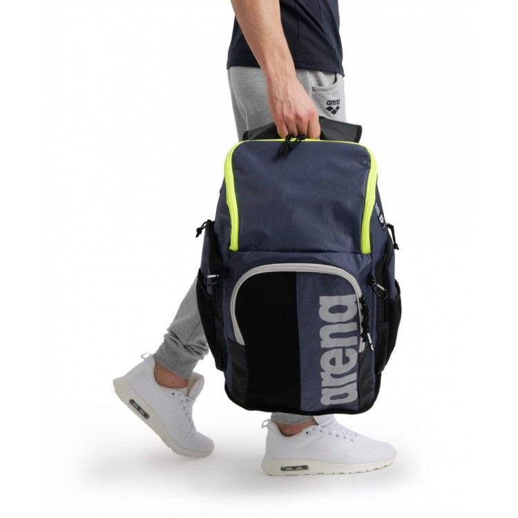 SPIKY III BACKPACK 45 NAVY NEON YELLOW