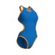 W ARENA ONE BIGLOGO ONE PIECE BLUE RIVER FLUO ORANGE