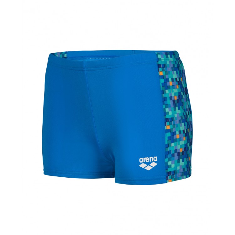 BOYS ARENA POOL TILES SWIM SHORT BLUE RIVER BLUE MULTI