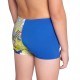 BOYS ARENA FANTASIZE SWIM SHORT MULTI GREY ROYAL