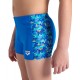 BOYS ARENA POOL TILES SWIM SHORT BLUE RIVER BLUE MULTI