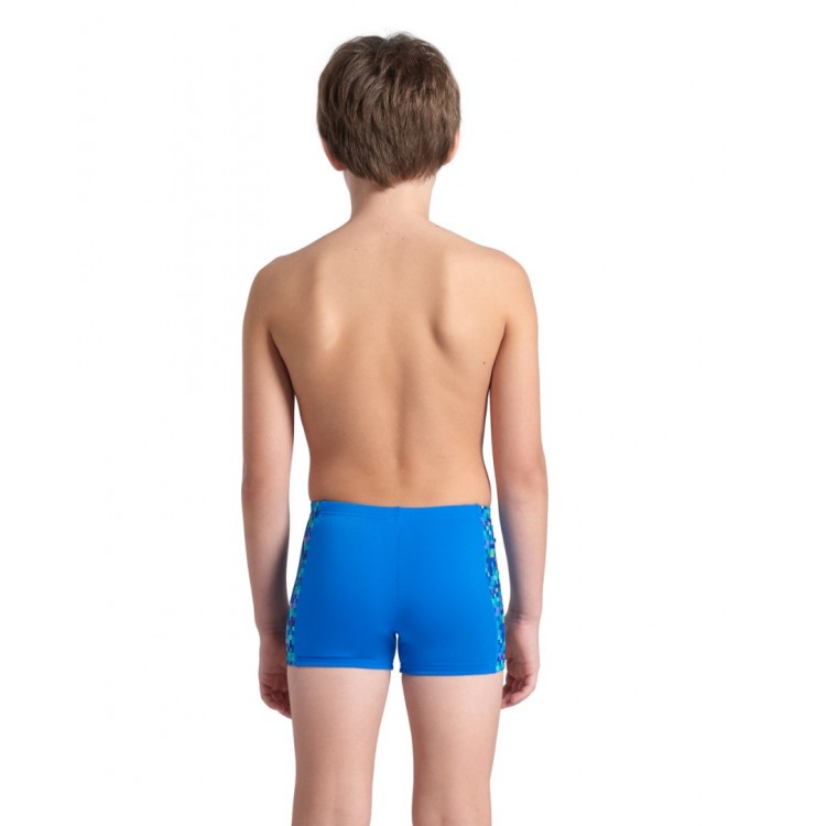 BOYS ARENA POOL TILES SWIM SHORT BLUE RIVER BLUE MULTI