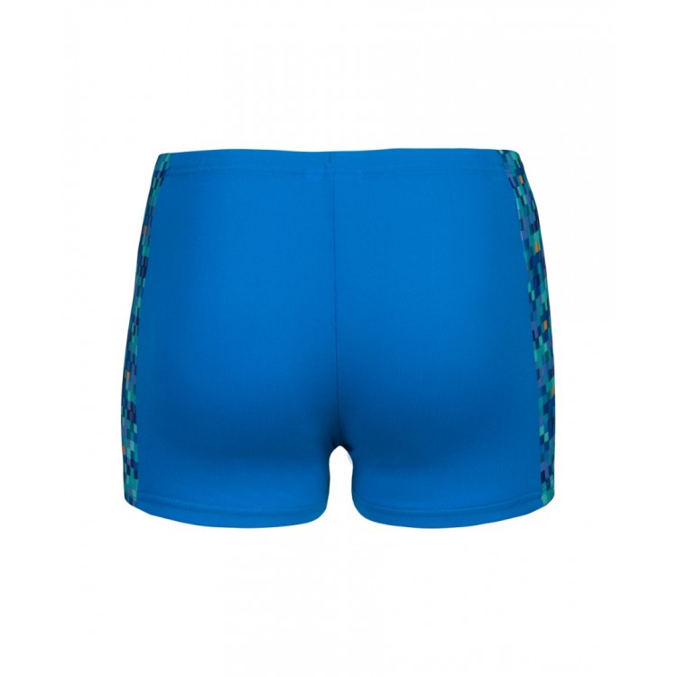 BOYS ARENA POOL TILES SWIM SHORT BLUE RIVER BLUE MULTI