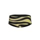 MENS ARENA MULTI STRIPES SWIM LOWWAIST SHORT BLACK MULTI